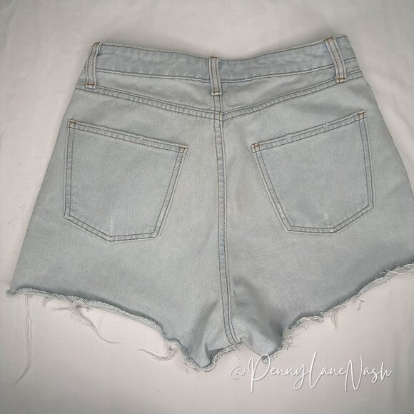 Wild Fable Super High-Rise Cut Off Shorts Size 4 - Picture 14 of 15